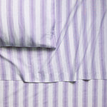 Feathered Stripes Brushed Cotton Sheet Set