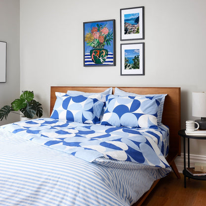 Fresh Morning Elegance Brushed Cotton Sheet Set