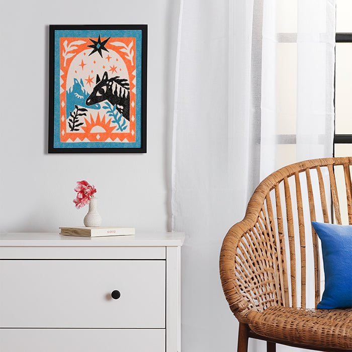 Horse Protector Framed Poster 12x16