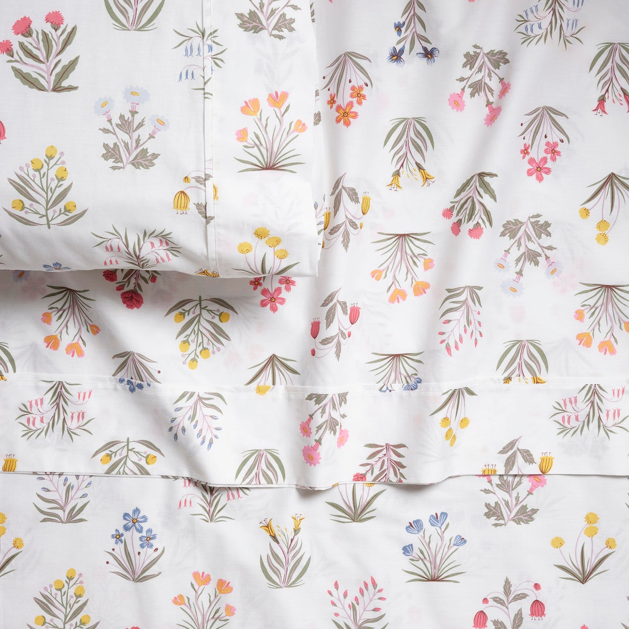 Petit Fleur Brushed Cotton Sheet Set