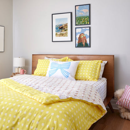 Sweet Posie Vignette Brushed Cotton Sheet Set