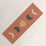 Cat Landscape 61: Meow Phases 2 Yoga Mat Gallery Image 1
