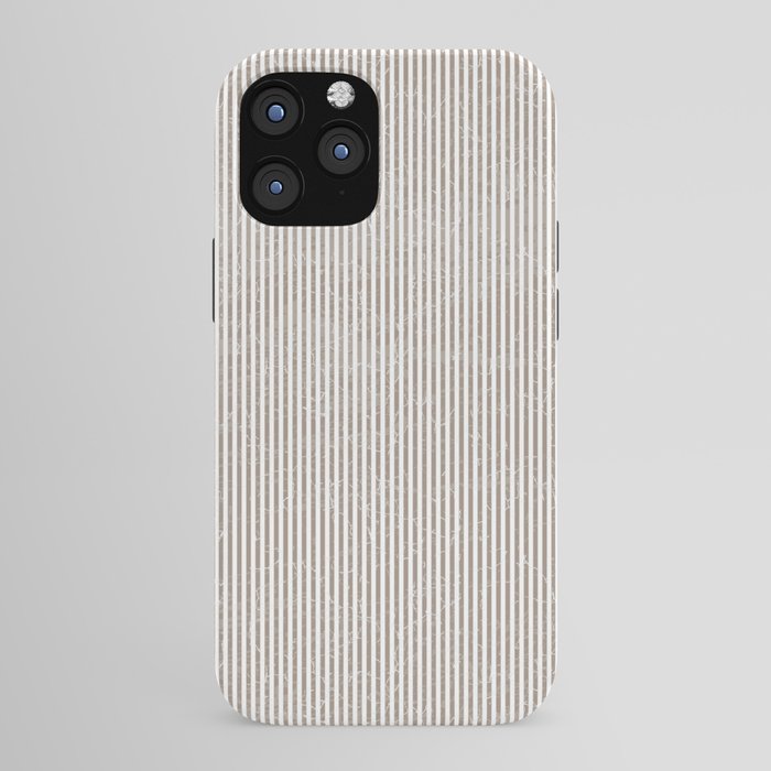 Cocoa Brown Tan Pinstripes iPhone Case Gallery Image 43
