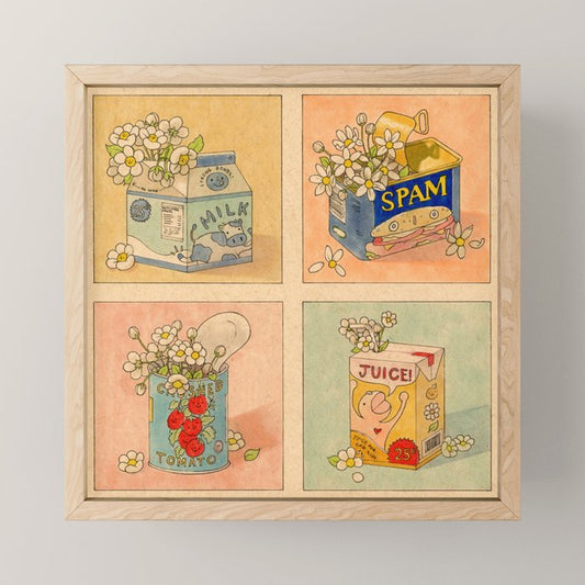 Groceries Mini Art Print Gallery Image 1