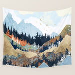 Spring Flight Wall Tapestry Gallery Image 1