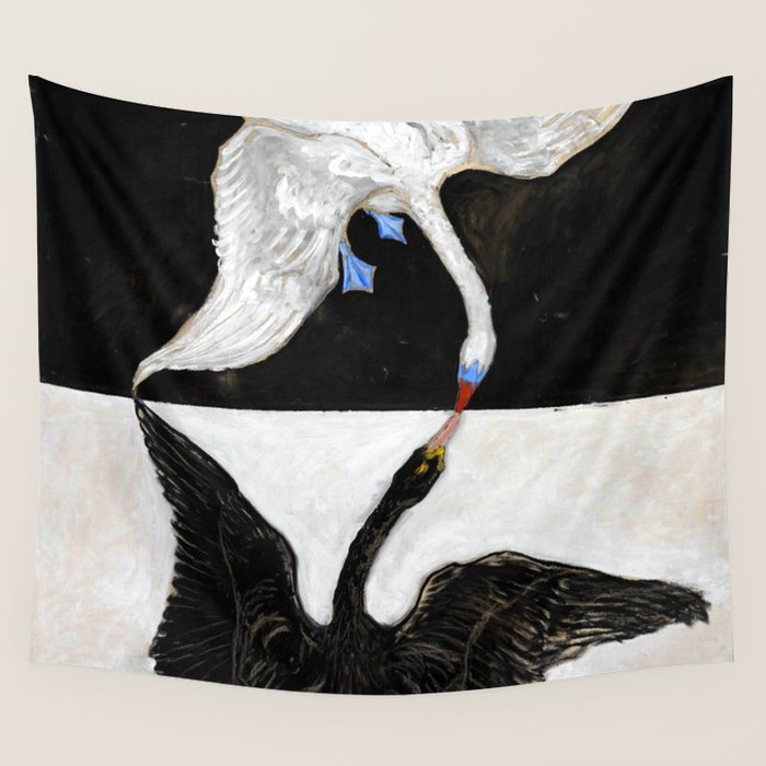 Hilma af Klint The Swan Wall Tapestry Gallery Image 1