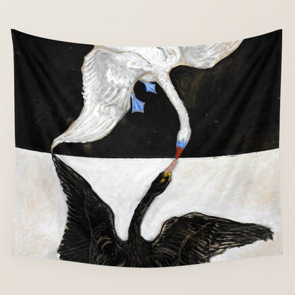 Hilma af Klint The Swan Wall Tapestry Gallery Image 4