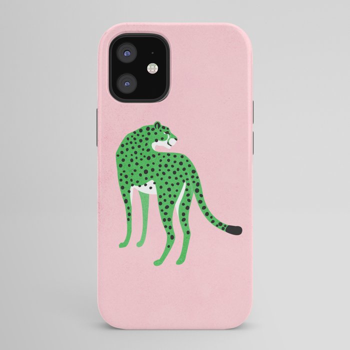 The Stare 2: Tropical Green Cheetah Edition iPhone Case Gallery Image 42