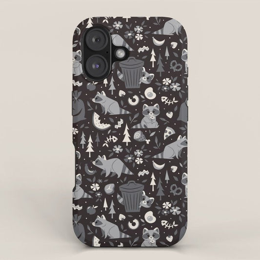 Trashy Raccoons iPhone Case Gallery Image 1