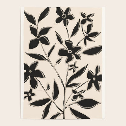 Abstract Minimal Flowers 16 Poster Gallery Image 4