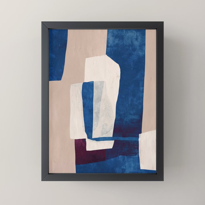 Quiet Geometry Mini Art Print Gallery Image 3