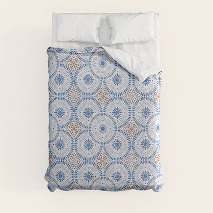 Boho Tiles Mandala Duvet Cover Gallery Image 3