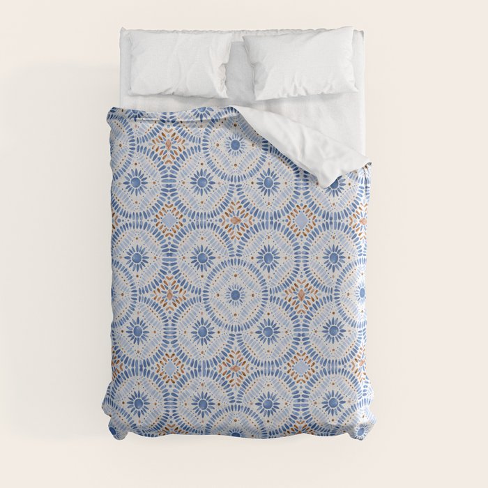 Boho Tiles Mandala Duvet Cover Gallery Image 8