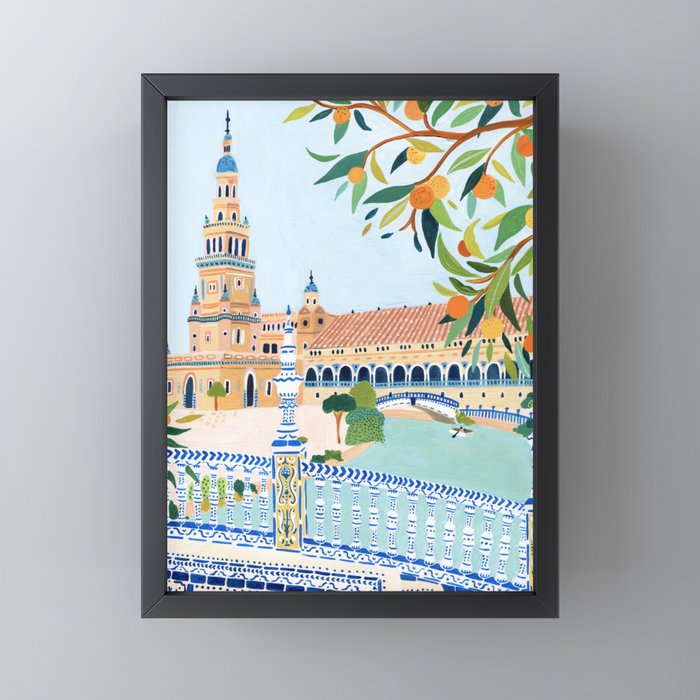 Seville Mini Art Print Gallery Image 3