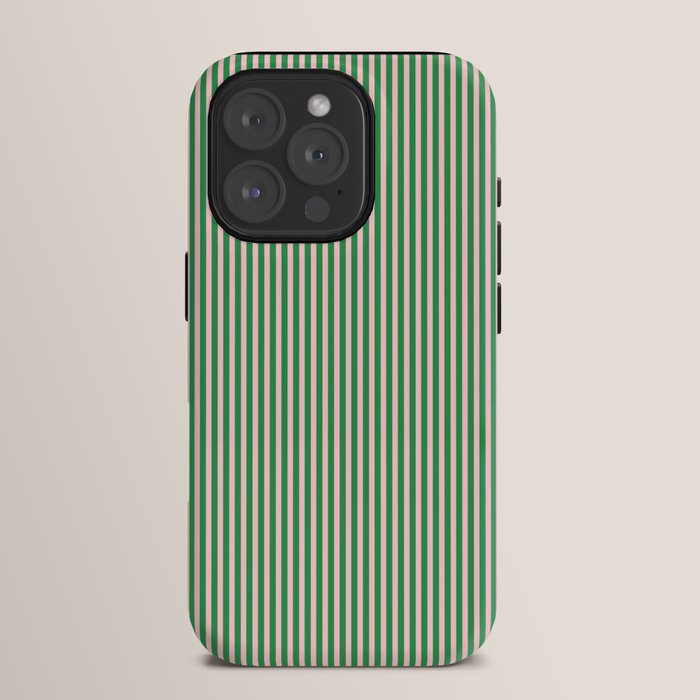 Narrow Stripes Green and Pink Vertical Pattern iPhone Case Gallery Image 15