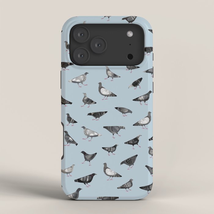 Pigeons Doing Pigeon Things iPhone Case Gallery Image 4