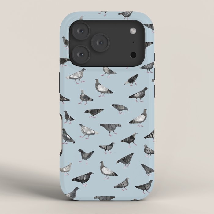 Pigeons Doing Pigeon Things iPhone Case Gallery Image 3