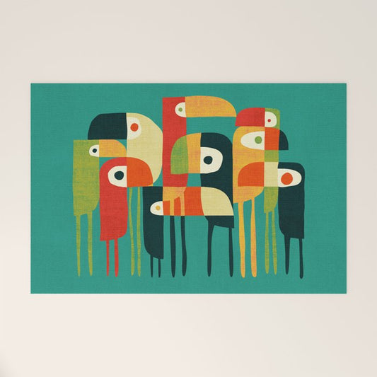 Toucan Welcome Mat Gallery Image 1