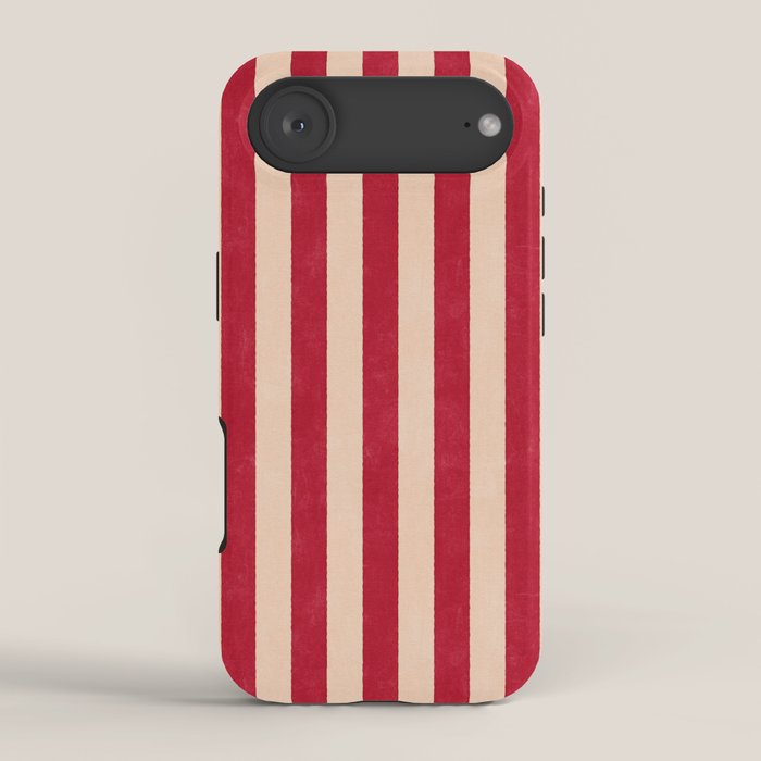 STRIPES 001 L - Tomato iPhone Case Gallery Image 2