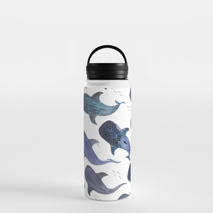 Whale Shark Pattern Party Water Bottle Gallery Image 3