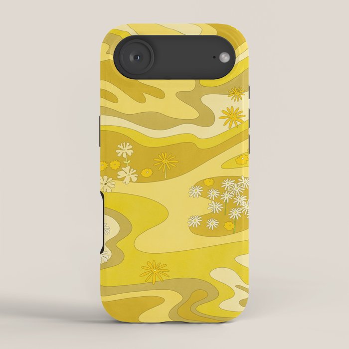 Yellow Garden iPhone Case Gallery Image 2