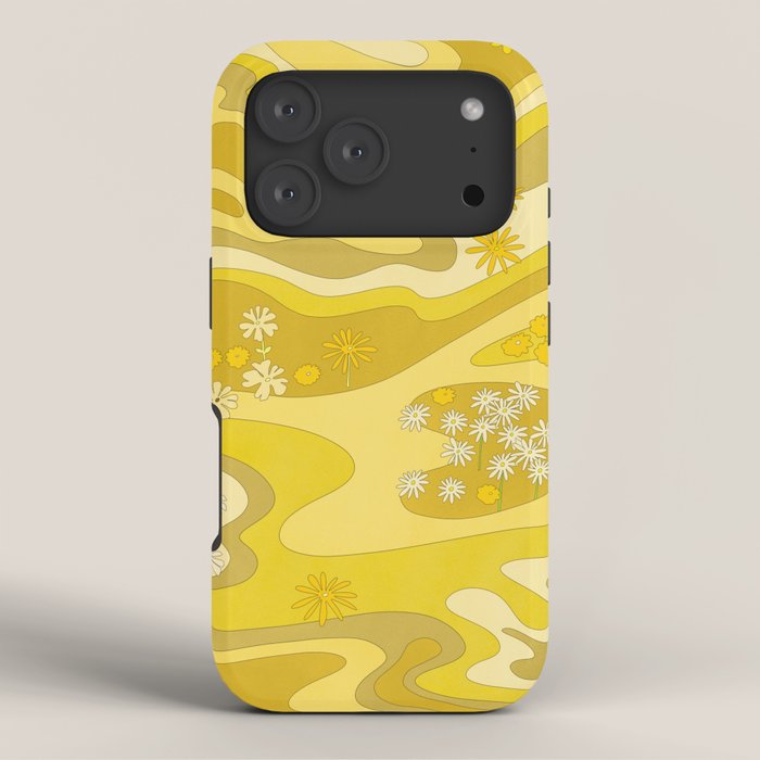 Yellow Garden iPhone Case Gallery Image 3