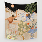 Dance under the Moonlight Wall Tapestry Gallery Image 1