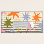 Playful Stars #1 Desk Mat Gallery Image 1