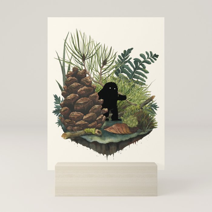 Tiny Sasquatch Mini Art Print Gallery Image 5