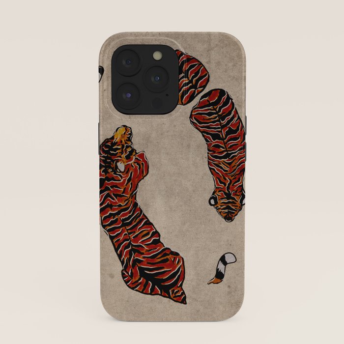 Two Tigers -- Ukiyo-e Style iPhone Case Gallery Image 39
