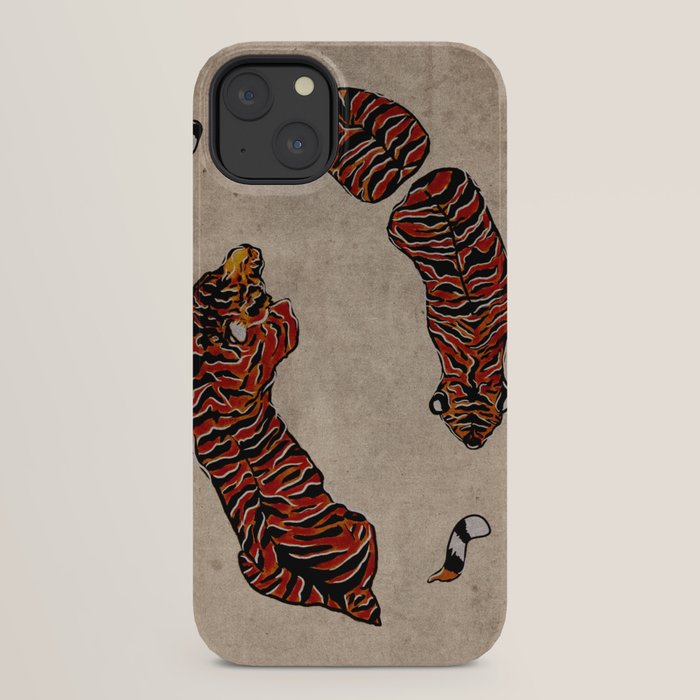 Two Tigers -- Ukiyo-e Style iPhone Case Gallery Image 30