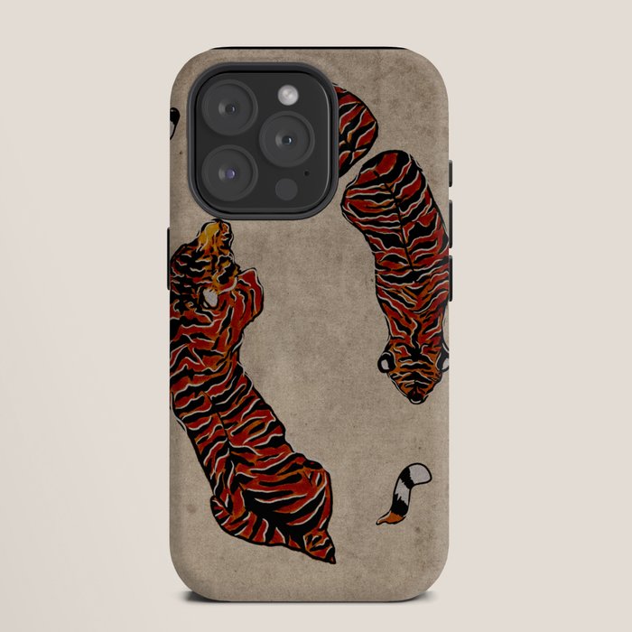 Two Tigers -- Ukiyo-e Style iPhone Case Gallery Image 11