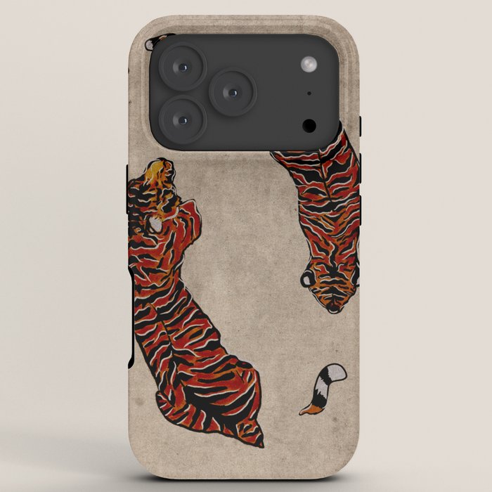 Two Tigers -- Ukiyo-e Style iPhone Case Gallery Image 7