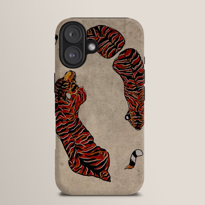 Two Tigers -- Ukiyo-e Style iPhone Case Gallery Image 13