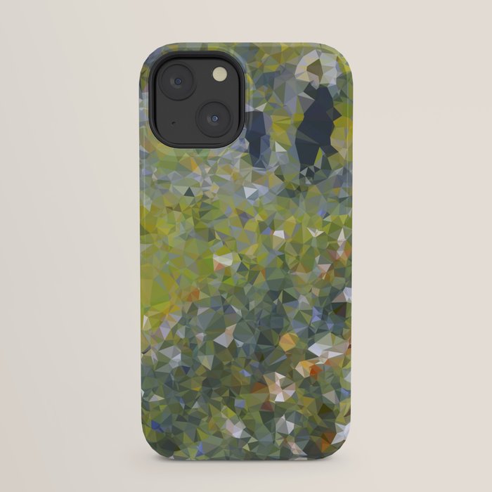 Monet Garden Low Poly Nature Art iPhone Case Gallery Image 21