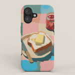 Morning Toast iPhone Case Gallery Image 1