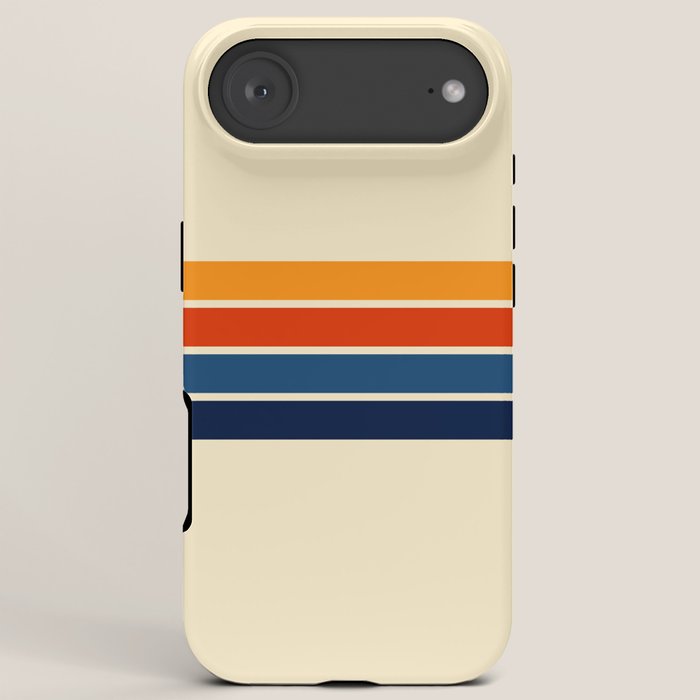 Classic Retro Stripes iPhone Case Gallery Image 6