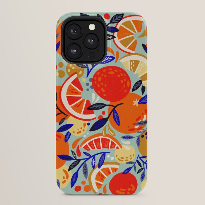 Fresh Citrus Mesh - Mint iPhone Case Gallery Image 32