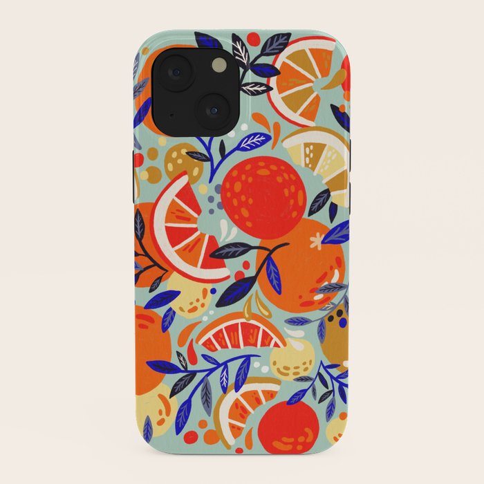 Fresh Citrus Mesh - Mint iPhone Case Gallery Image 38