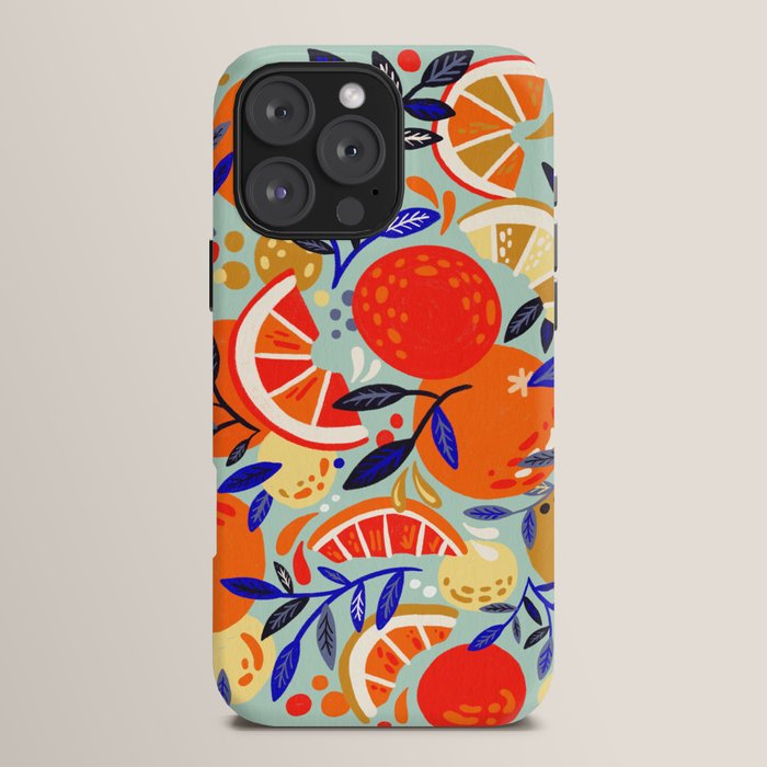 Fresh Citrus Mesh - Mint iPhone Case Gallery Image 16