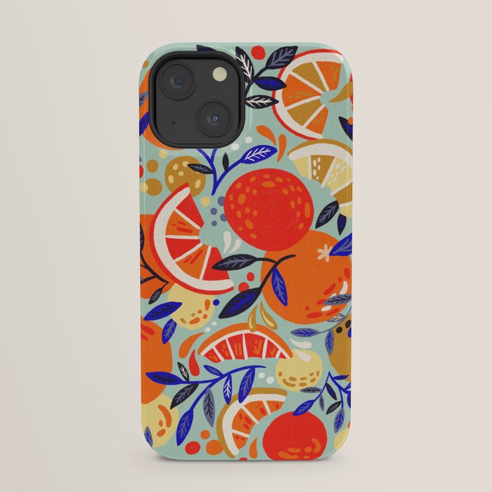 Fresh Citrus Mesh - Mint iPhone Case Gallery Image 29