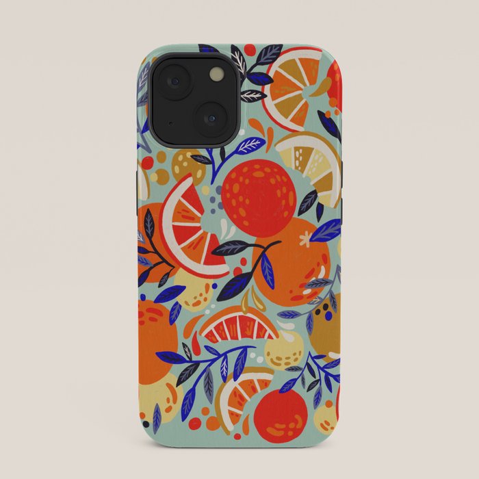 Fresh Citrus Mesh - Mint iPhone Case Gallery Image 33