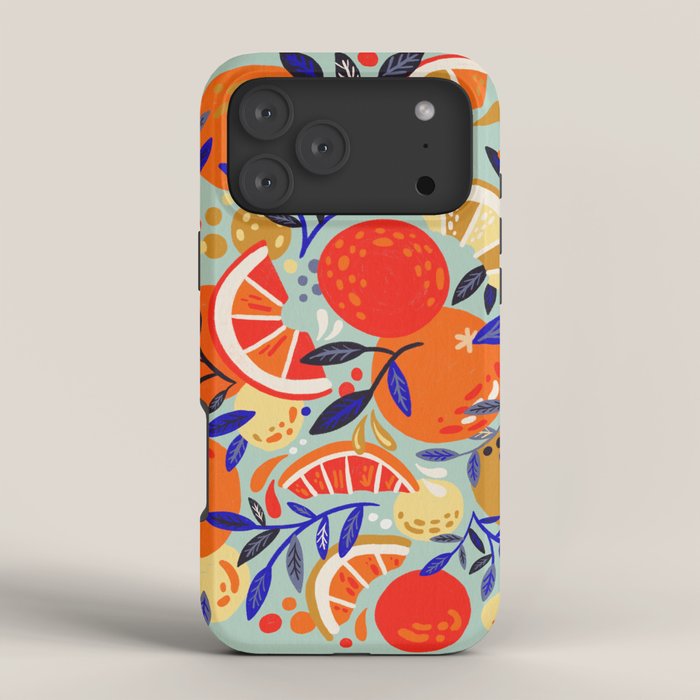 Fresh Citrus Mesh - Mint iPhone Case Gallery Image 4