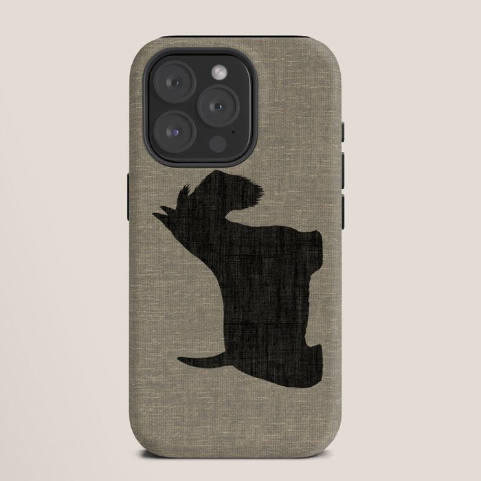 Scottish Terrier | Black Scottie Dog Silhouette iPhone Case Gallery Image 11