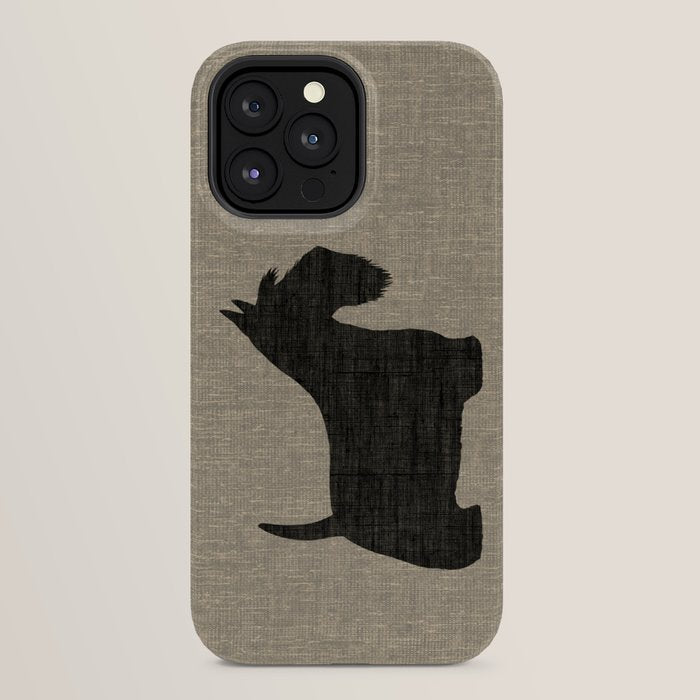 Scottish Terrier | Black Scottie Dog Silhouette iPhone Case Gallery Image 32