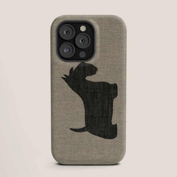 Scottish Terrier | Black Scottie Dog Silhouette iPhone Case Gallery Image 19