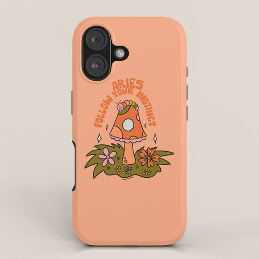 Aries Caterpillar iPhone Case Gallery Image 1