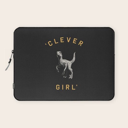 Clever Girl (Dark) Laptop Sleeve Gallery Image 1