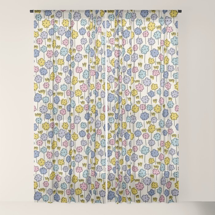 Summer Garden #13 Window Curtain Gallery Image 22