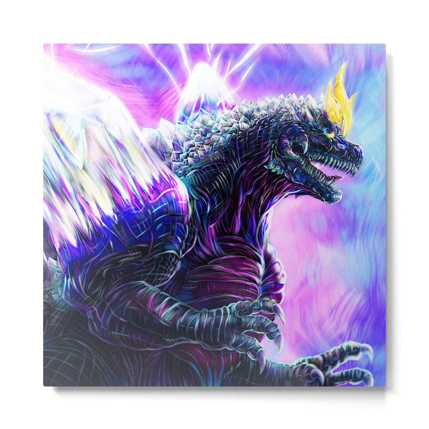 SpaceGodzilla Metal Print Gallery Image 2